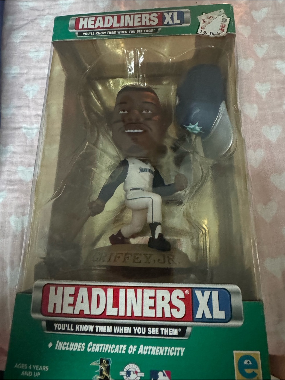 Ken Griffey Jr. Bobblehead - White & Navy